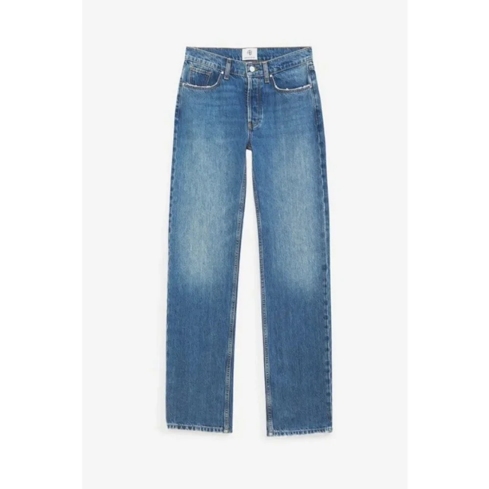 ๐ANINE BING๐ Knox Jean ~ Mineral Blue 28 NWT - Picture 5 of 16